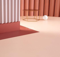 Forbo Sarlon Colour 19dB 4806T4319 soft peach stardust фото 2 | FLOORDEALER